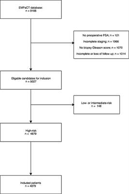 Preoperative Risk-Stratification of High-Risk Prostate Cancer: A Multicenter Analysis